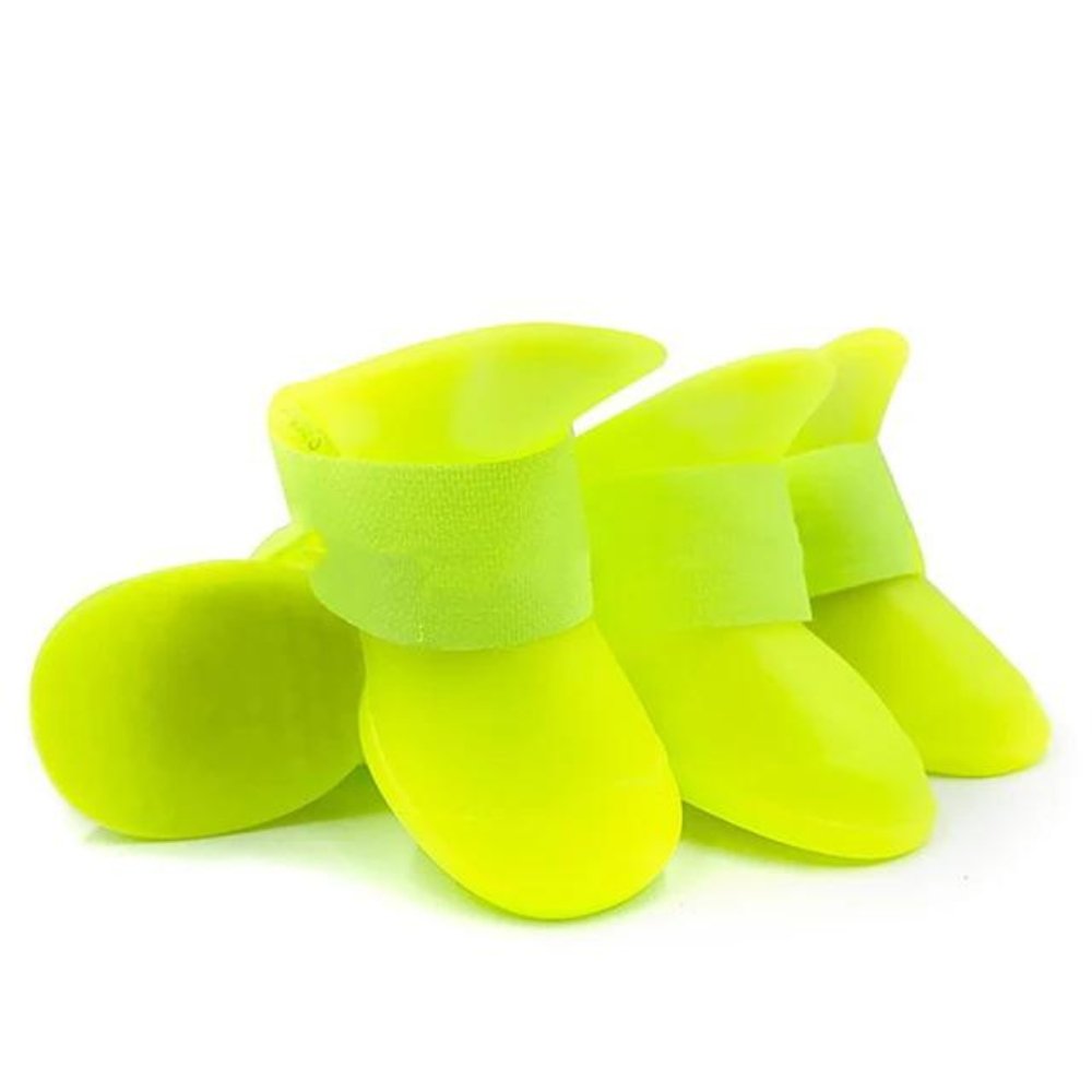 Bottes Pour Chien Imperméables Antidérapantes Ajustables 5
