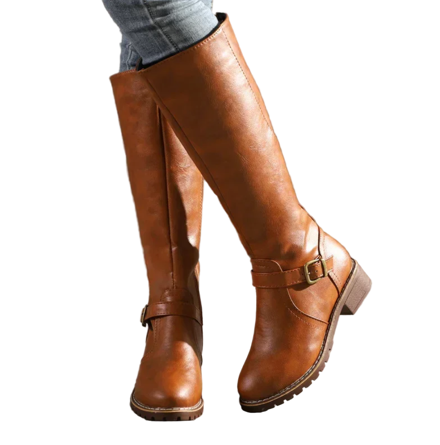 Bottes d'Hiver pour Femmes à Hauteur de Genou 0