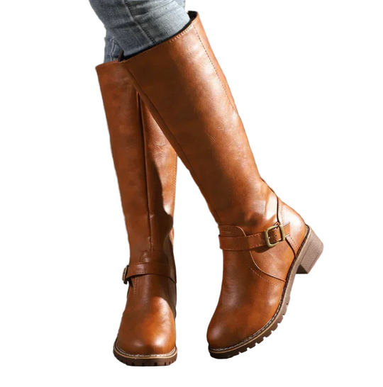 Bottes d'Hiver pour Femmes à Hauteur de Genou 0