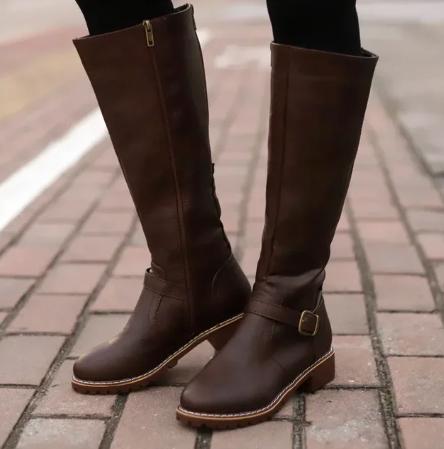 Bottes d'Hiver pour Femmes à Hauteur de Genou 2