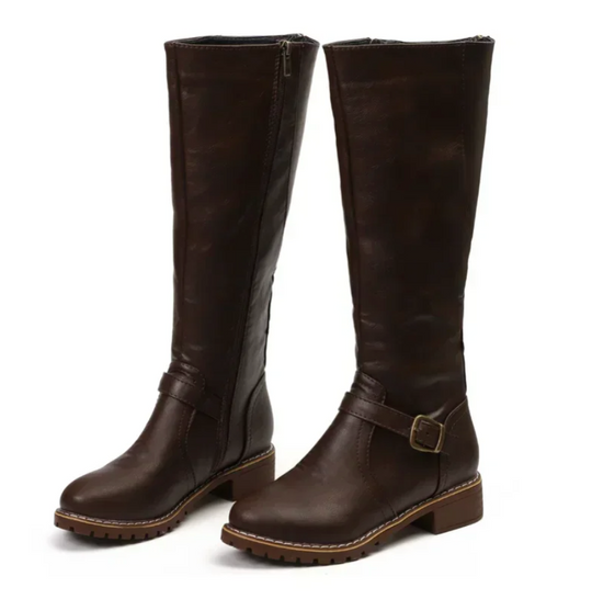 Bottes d'Hiver pour Femmes à Hauteur de Genou 6