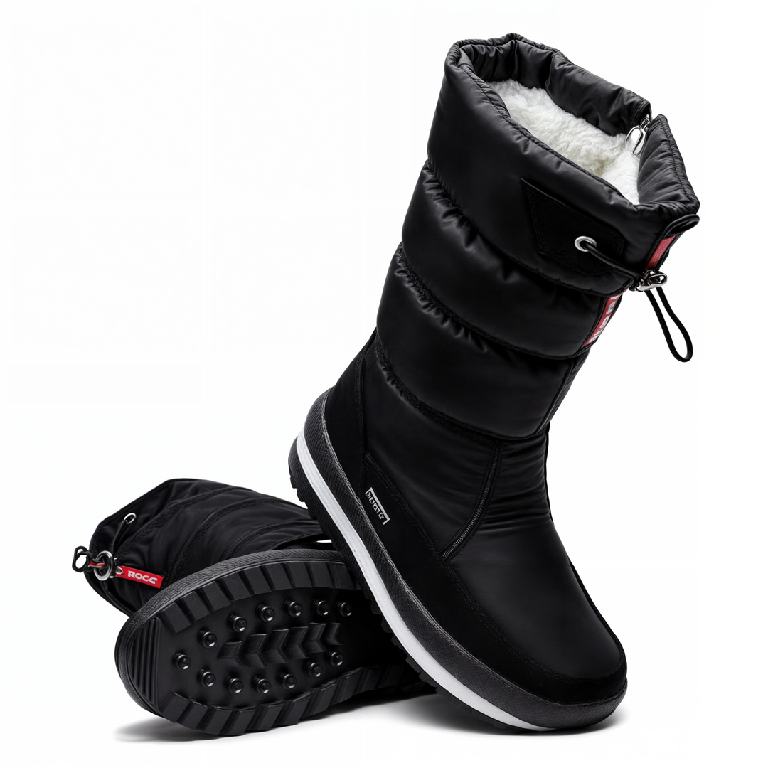 Bottes d'hiver épaisses en peluche pour femmes 2