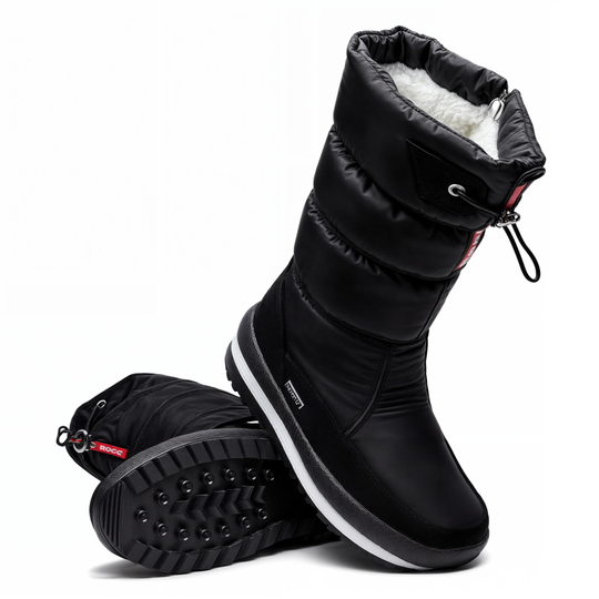 Bottes d'hiver épaisses en peluche pour femmes 2