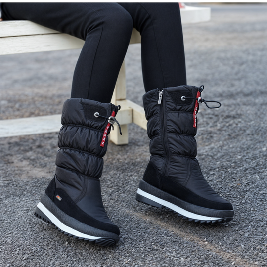 Bottes d'hiver épaisses en peluche pour femmes 3