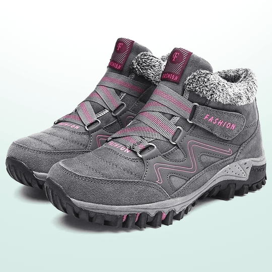 Bottes d'hiver pour femmes, soutien orthopédique, chaudes et imperméables 5