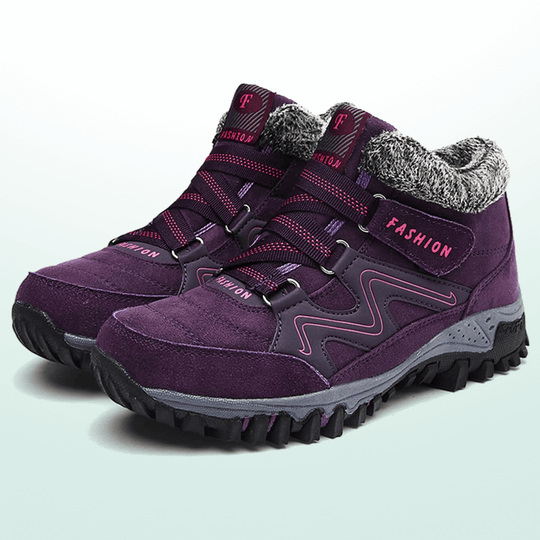 Bottes d'hiver pour femmes, soutien orthopédique, chaudes et imperméables 6