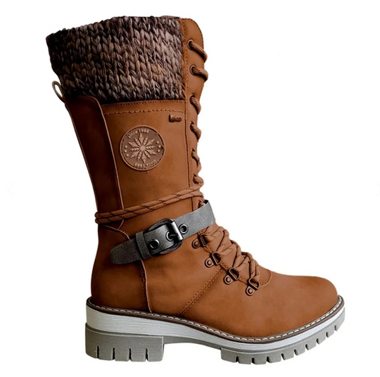 Bottes d'hiver pour femmes avec fermeture éclair latérale 7
