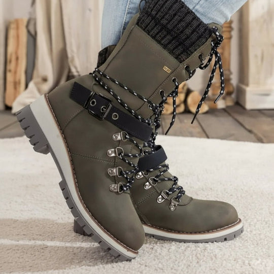 Bottes d'hiver pour femmes imperméables et isolantes 7