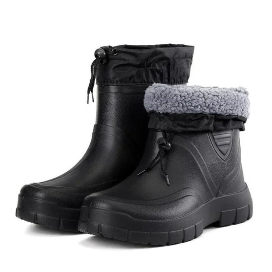 Bottes d'hiver pour hommes et femmes imperméables 1