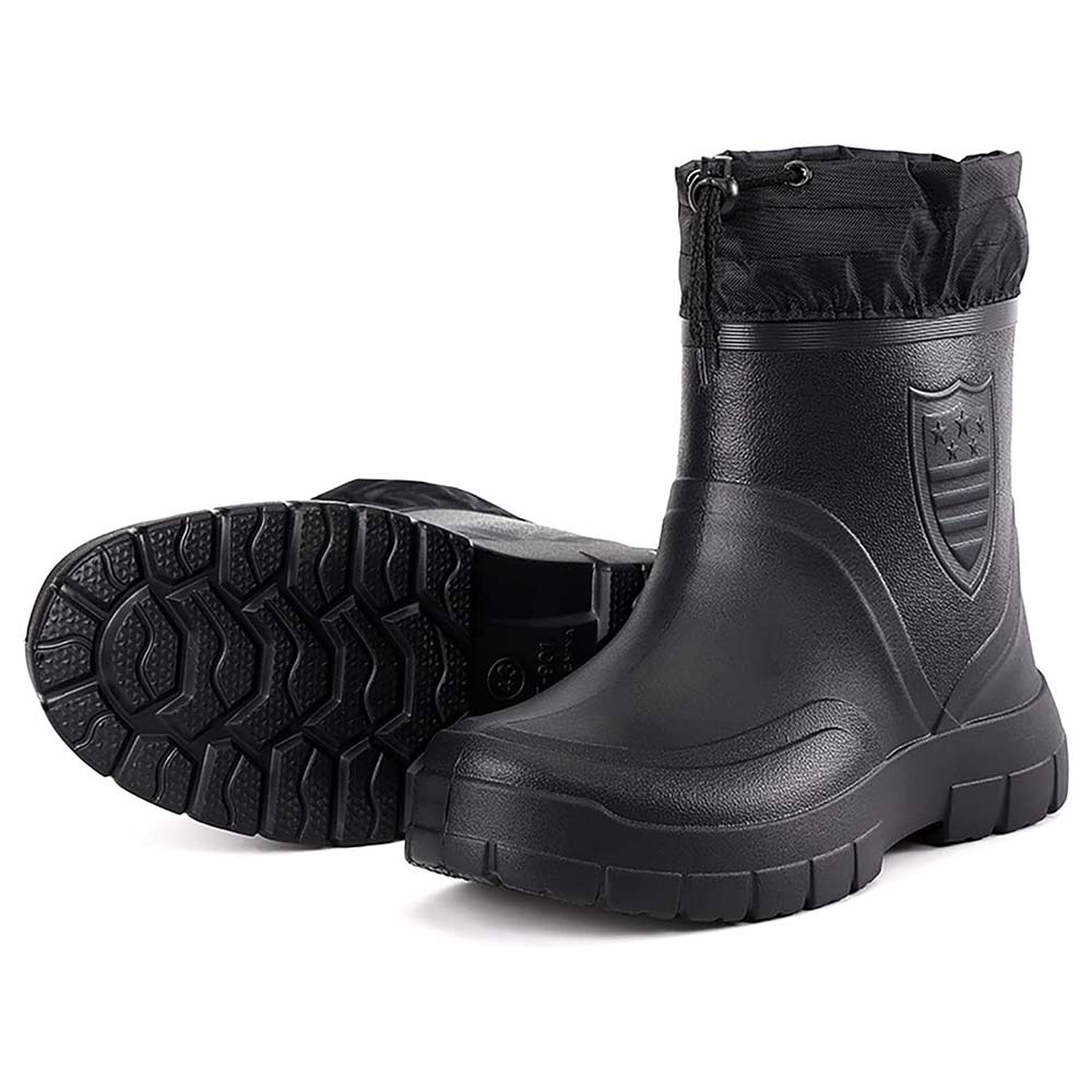 Bottes d'hiver pour hommes et femmes imperméables 4