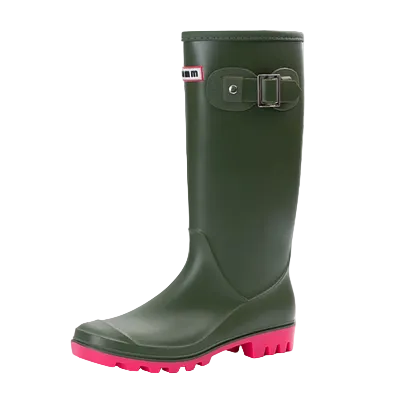 Bottes de Pluie Femme Haute Antidérapantes 0