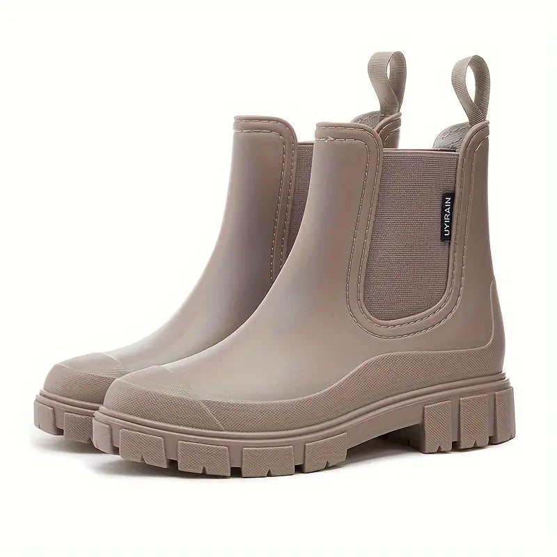 Bottes de Pluie Femme Imperméables avec Semelle Antidérapante 0
