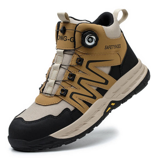 Bottes de Sécurité Homme Antidérapantes avec Protection Acier 10