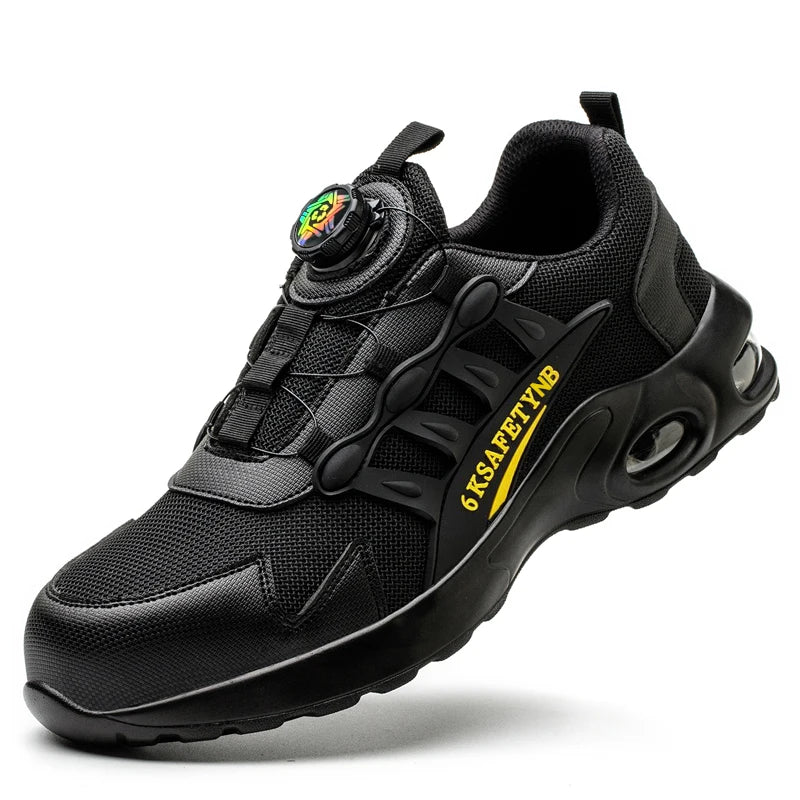 Bottes de Sécurité Homme Antidérapantes avec Protection Acier 11