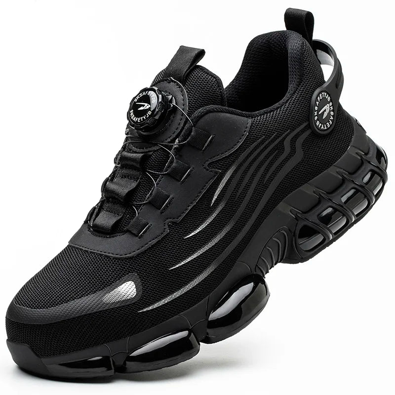 Bottes de Sécurité Homme Antidérapantes avec Protection Acier 8