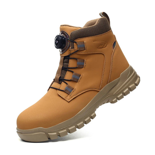 Bottes de Sécurité Homme Imperméables avec Protection Acier et Semelle Antidérapante 10