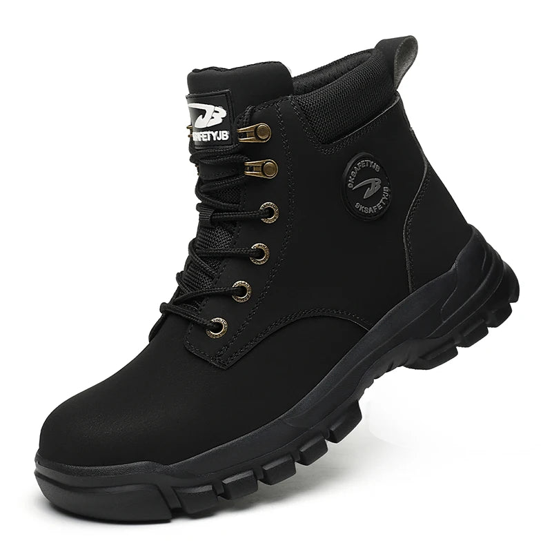 Bottes de Sécurité Homme Imperméables avec Protection Acier et Semelle Antidérapante 7