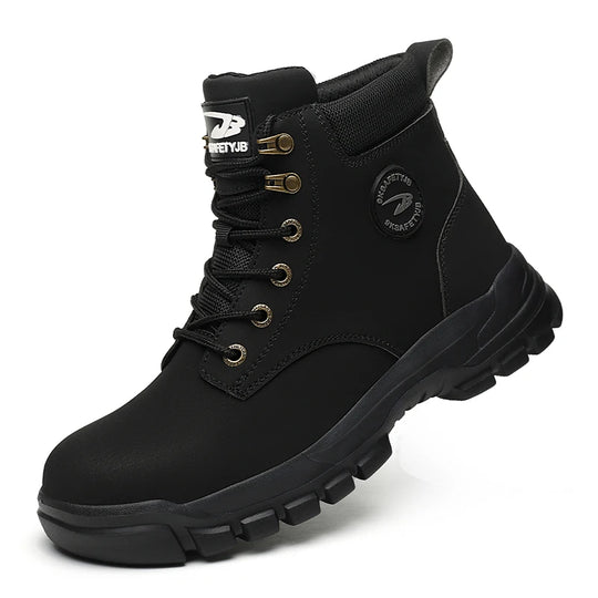 Bottes de Sécurité Homme Imperméables avec Protection Acier et Semelle Antidérapante 7