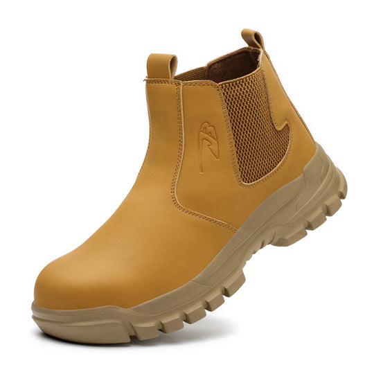 Bottes de Sécurité Homme Imperméables avec Protection Acier et Semelle Antidérapante 8
