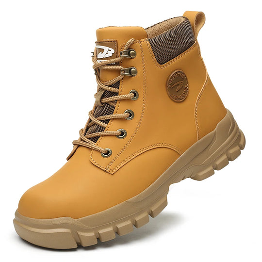 Bottes de Sécurité Homme Imperméables avec Protection Acier et Semelle Antidérapante 9