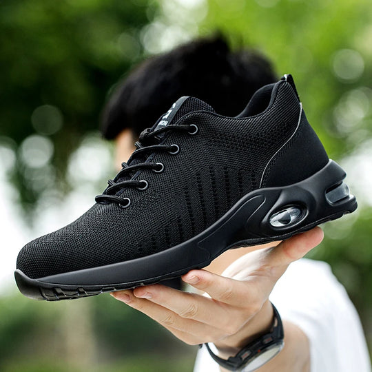 Bottes de Sécurité Homme Robustesse Avec Capuchon en Acier 4