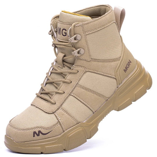 Bottes de Sécurité Homme Tactiques Antidérapantes 7