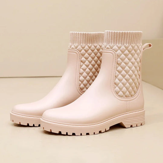 Bottes de pluie pour femmes au design ergonomique 1