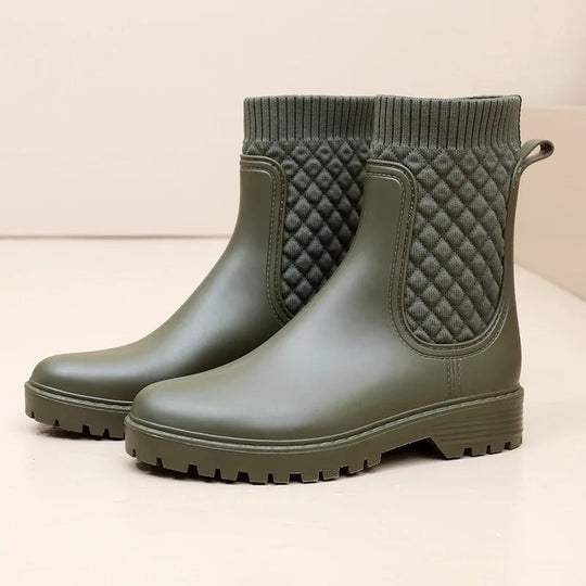Bottes de pluie pour femmes au design ergonomique 2