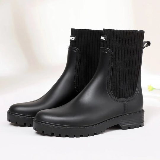 Bottes de pluie pour femmes au design ergonomique 3