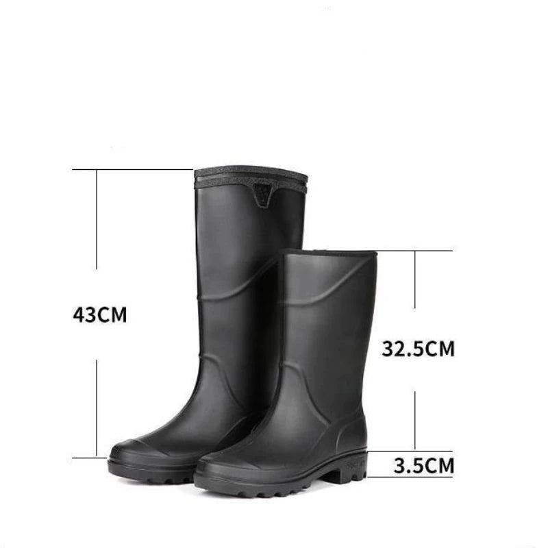 Bottes en Caoutchouc Impermeables pour Hommes 2