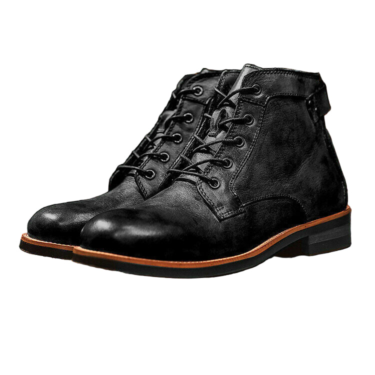 Bottes pour Hommes Classiques en Cuir Durable 0