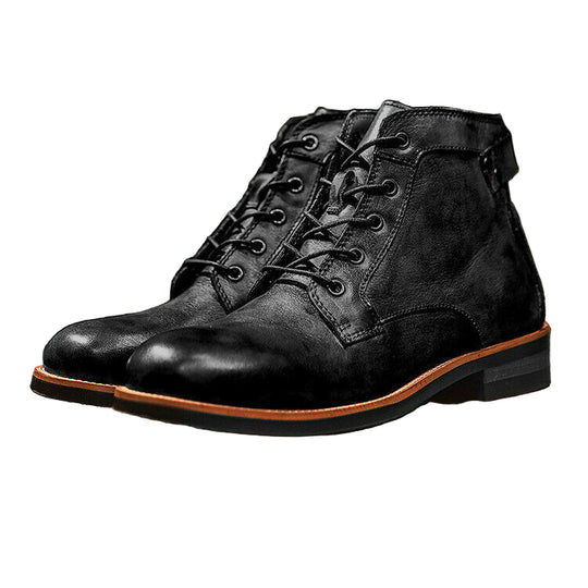 Bottes pour Hommes Classiques en Cuir Durable 0