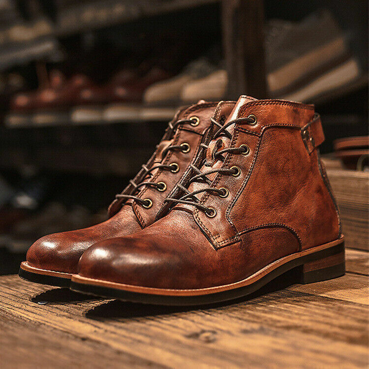 Bottes pour Hommes Classiques en Cuir Durable 1