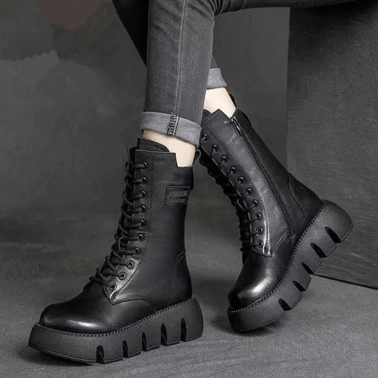 Bottines Femme Mi-Hautes Chic 1
