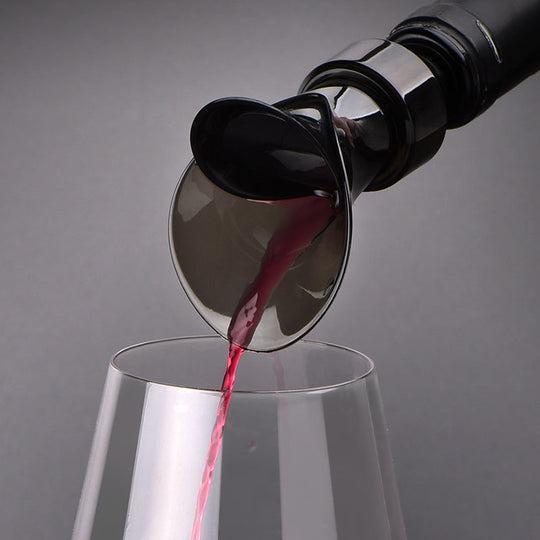 Bouchon à Vin Multifonction 2 en 1 avec Verseur et Scellement Efficace 3