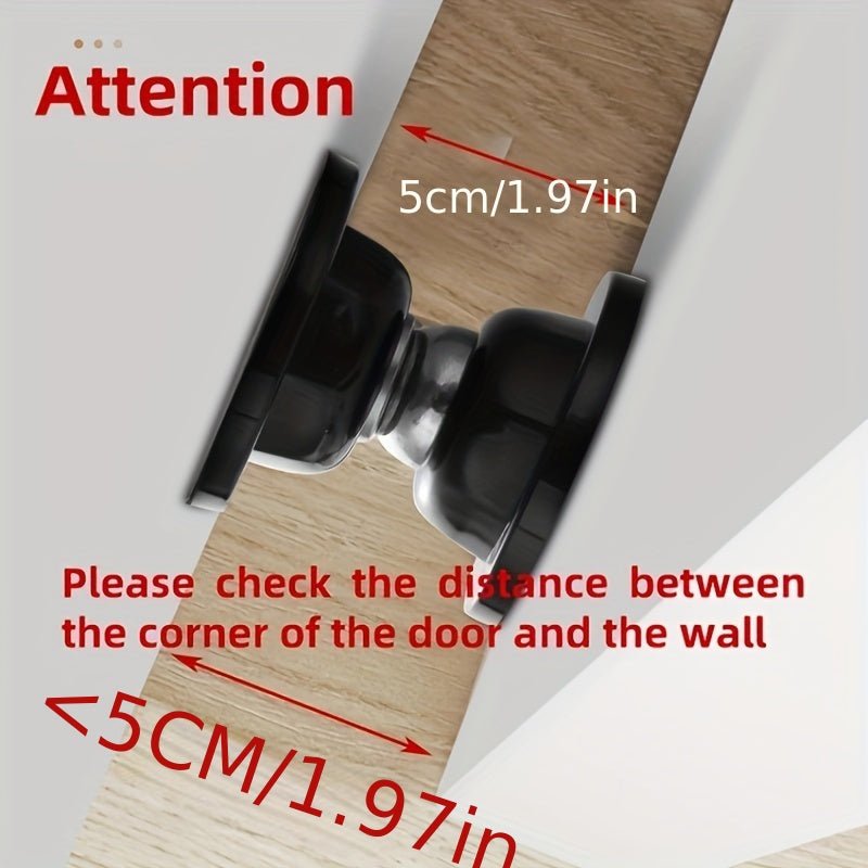 Bouchons Magnétiques pour Portes - Installation Facile 3