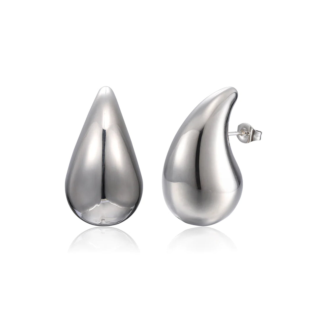 Boucles D'oreilles Pendantes Femme Forme De Larme Brillantes 7