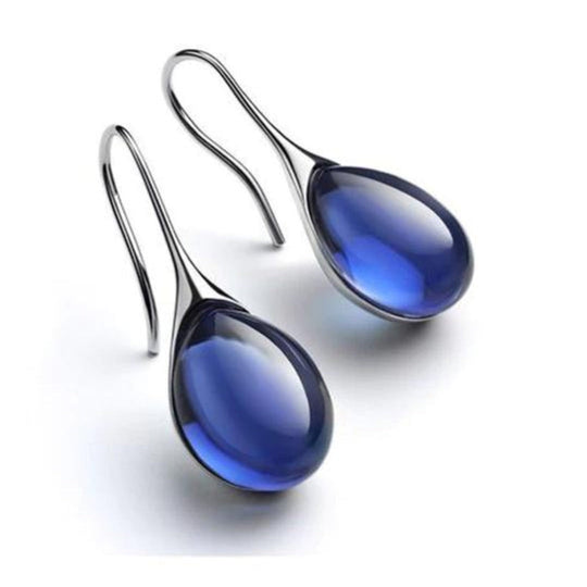 Boucles d'Oreilles Pendantes Femme Design Tendance Goutte 2