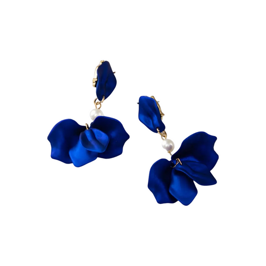 Boucles d'oreilles Pendantes Femme Perles Chic 0