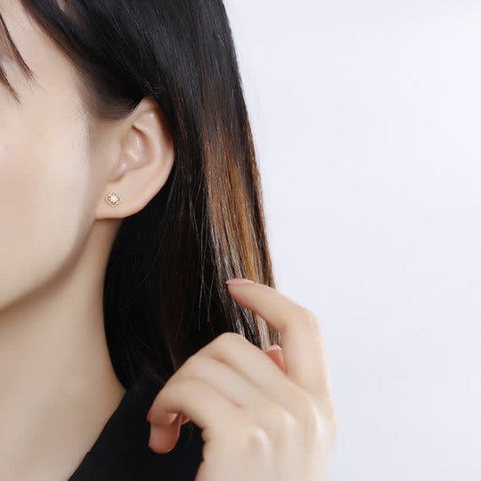 Boucles d'oreilles Vintage Élégantes avec Opale 2