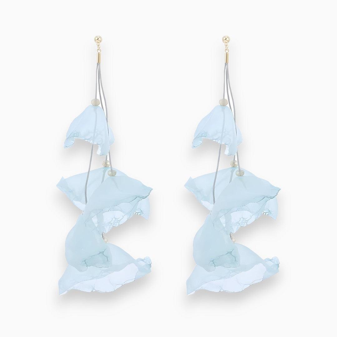 Boucles d'oreilles en forme de tulipe pour femme 4