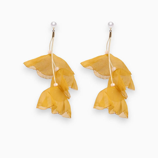 Boucles d'oreilles en forme de tulipe pour femme 5