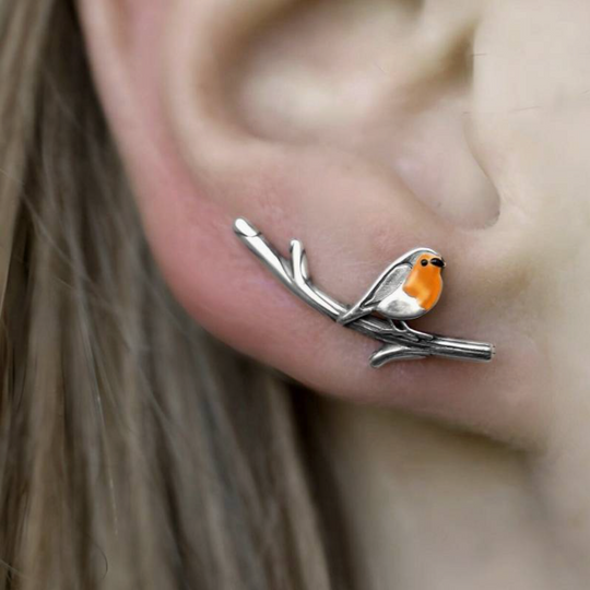 Boucles d'oreilles en verre teinté pour femmes 3
