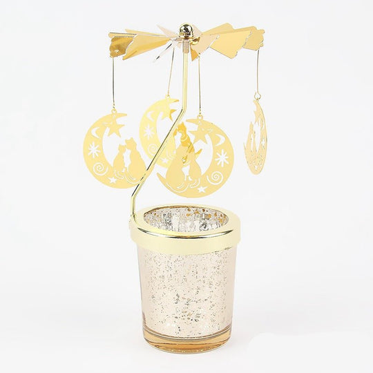 Bougeoir en Métal Élégant pour Décoration Romantique 8
