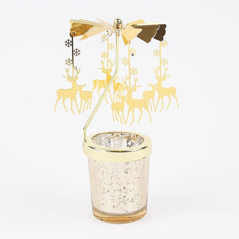 Bougeoir en Métal Élégant pour Décoration Romantique 9
