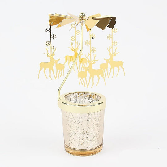 Bougeoir en Métal Élégant pour Décoration Romantique 9