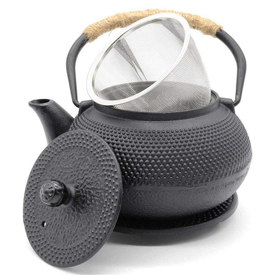 Bouilloire à Thé Japonaise avec Infuseur - Théière Fonte Traditionnelle 2
