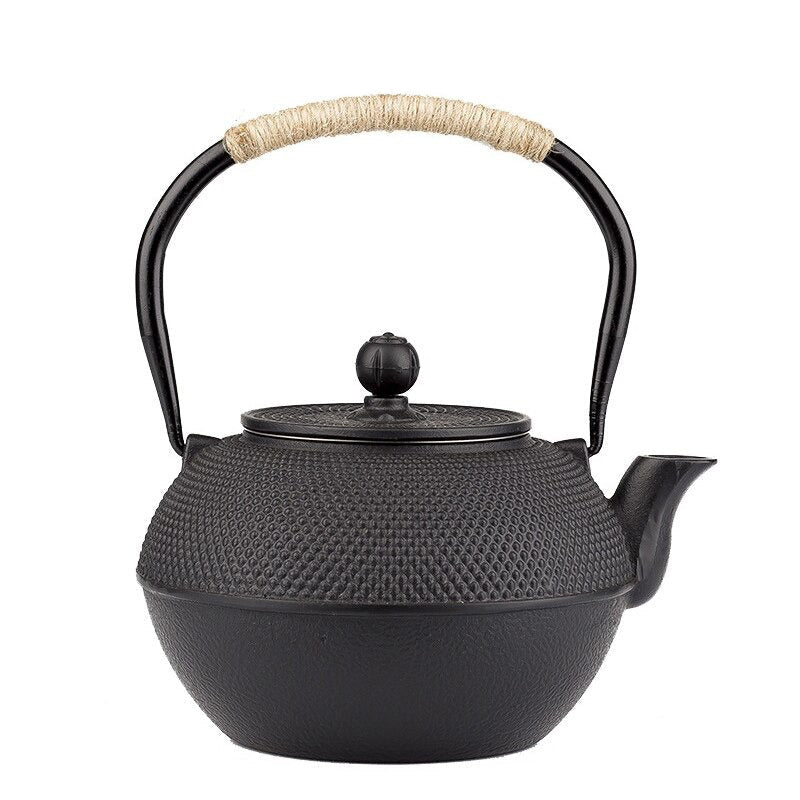 Bouilloire à Thé Japonaise avec Infuseur - Théière Fonte Traditionnelle 6