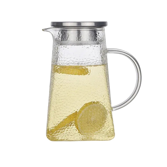 Bouilloire à thé en verre avec filtre moderne 0