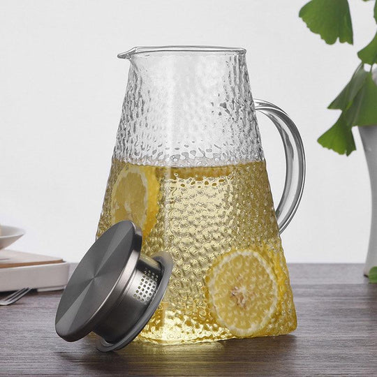 Bouilloire à thé en verre avec filtre moderne 2